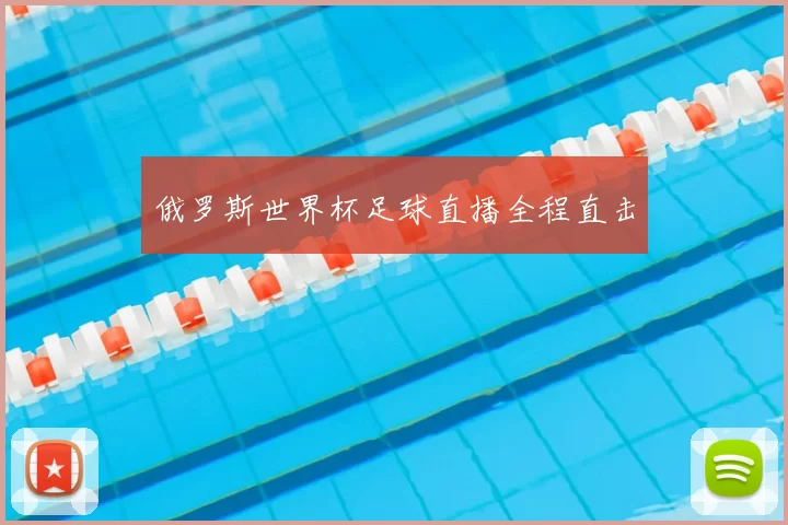 俄罗斯世界杯足球直播全程直击