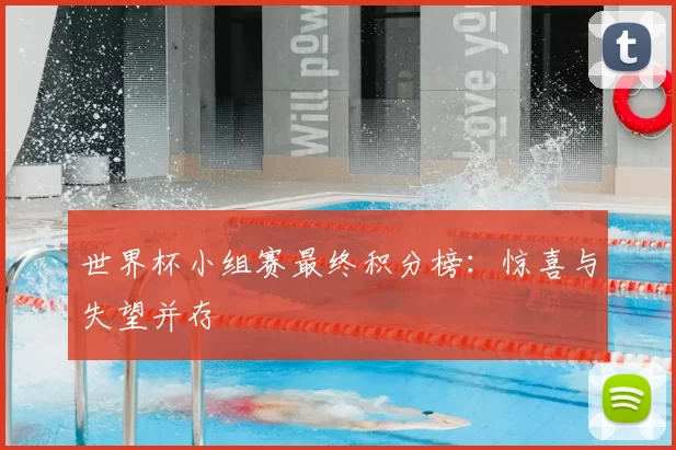 世界杯小组赛最终积分榜:惊喜与失望并存