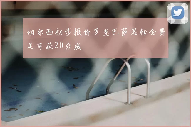 切尔西初步报价罗克巴萨若转会费足可获20分成