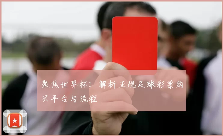 聚焦世界杯：解析正规足球彩票购买平台与流程