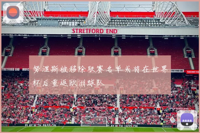 努涅斯被移除联赛名单或将在世界杯后重返欧洲球队
